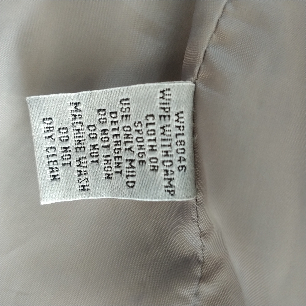 Style & Co Pewter Faux Leather Jacket, PL - Picture 10 of 11